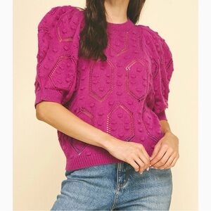 Pinch Callie Textured Knit Sweater - NWT